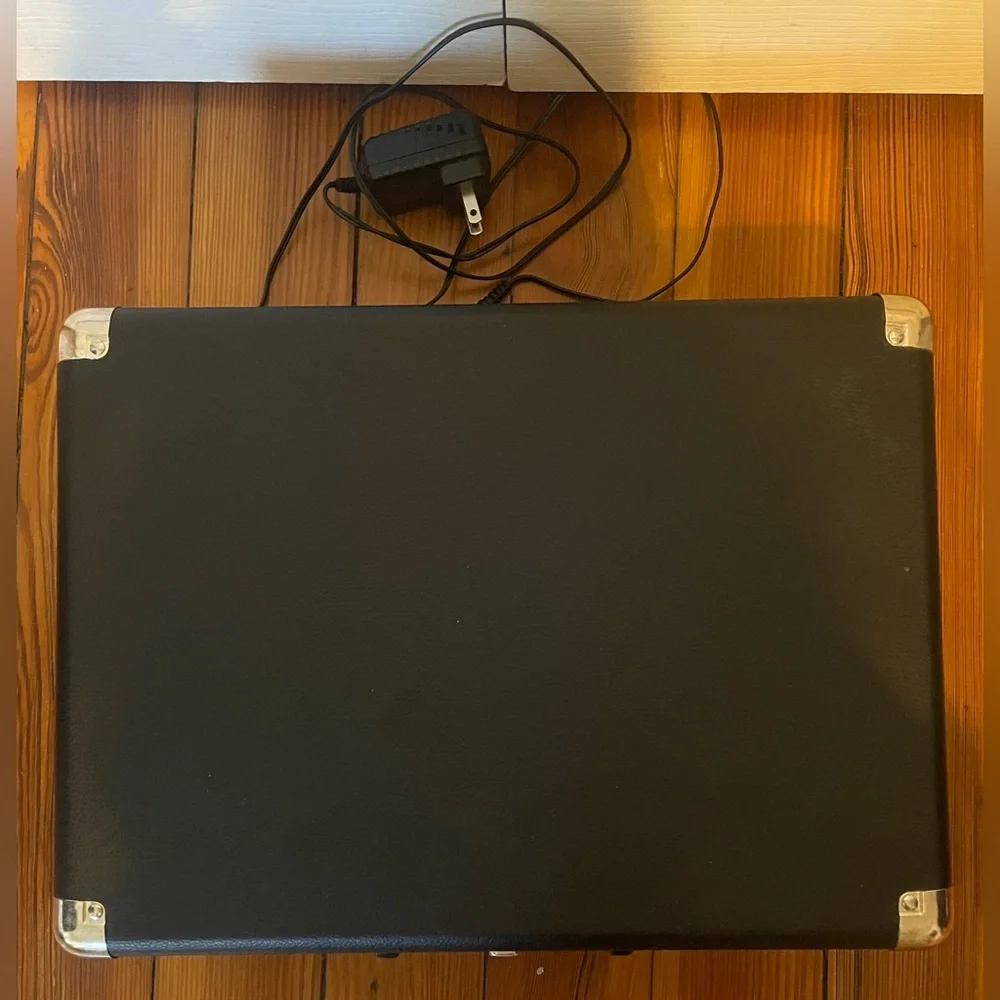 Byron Statics Vinyl Record Player Turntable KTS-601 Black - Picture 4 of 10